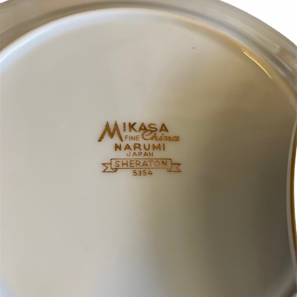 HP {Mikasa} 2 Fine China Narumi Sheraton bread plates - Picture 9 of 10